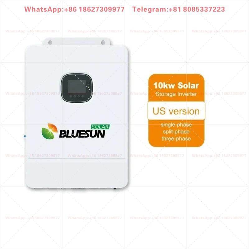 Split Phase Inverter 10Kw 110V 220V - Inversor solar híbrido trifásico 110V 220V
