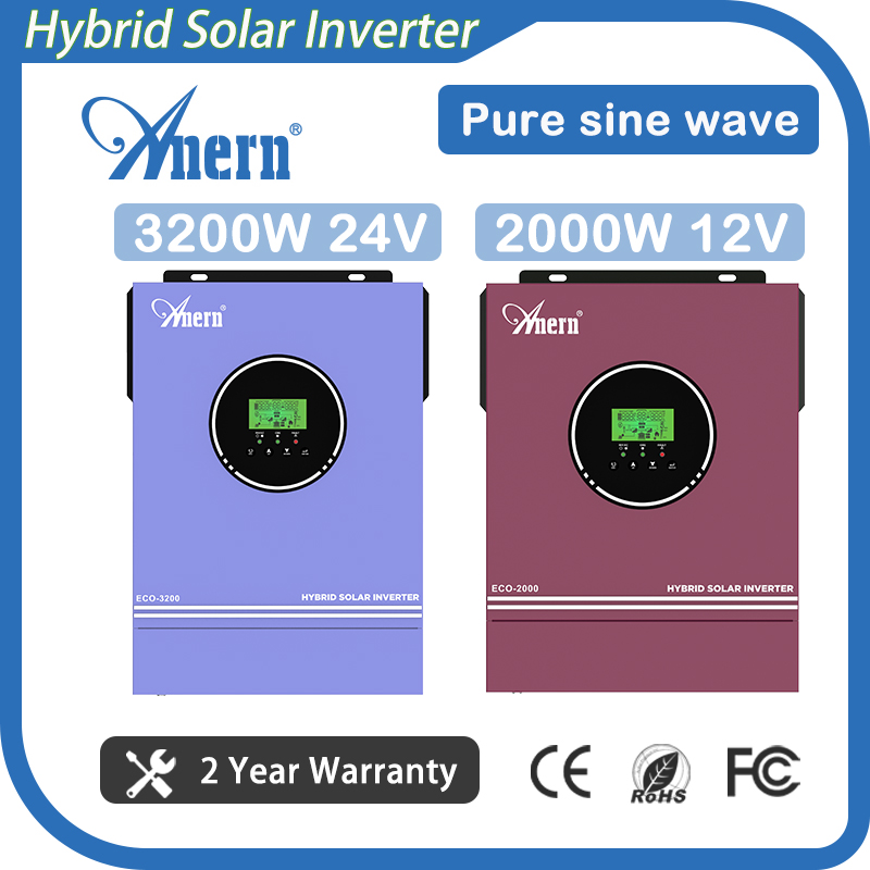 Grid Tie Inverter Limiter 2000W - Anern 3200W 2000W Off Grid Inversor