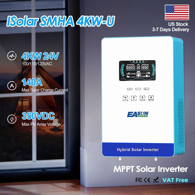 Inversor Solar Off Grid EASUN  - Grid Tie Inverter Limiter 2000W avaliação e preço