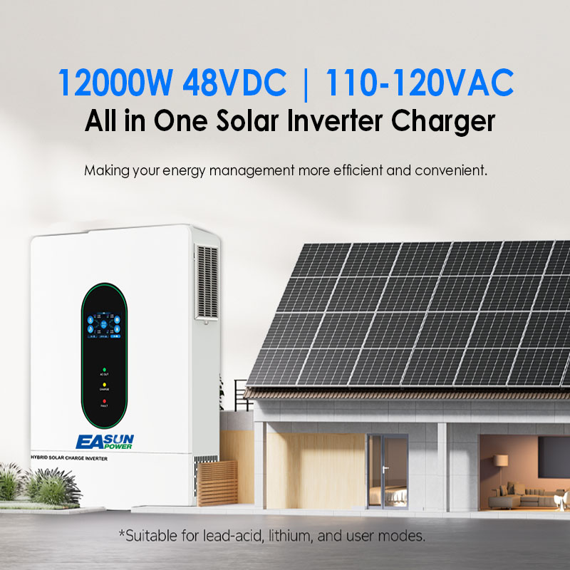 Inversor Solar Híbrido EASUN P - Grid Tie Inverter Limiter 2000W avaliação e preço