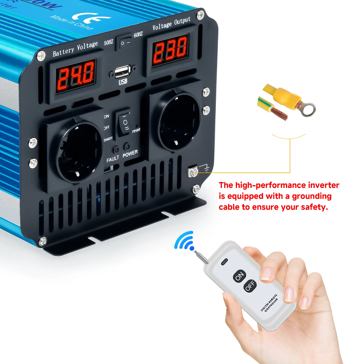 Gerador Inversor Transformador - Off Grid Solar Inverter 48V 6000W avaliação e preço